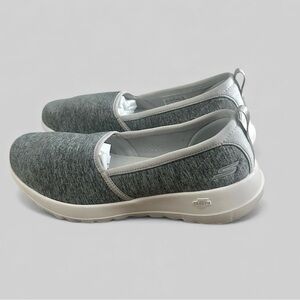 Skechers GOWalk Joy Slip on Gray‎ Walking Shoes Womens 7.5